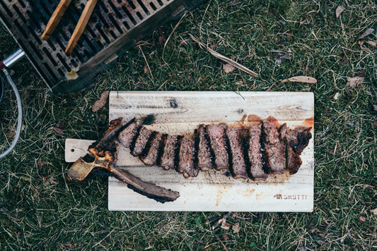 Steak grillen mit dem SKOTTI Gasgrill